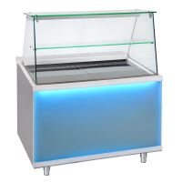Masa calda cu vitrina, cu 2 usi CHF 110 - Bambas Frost