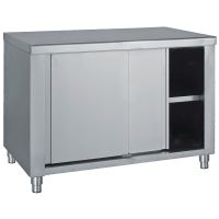 Masa tip dulap cu 2 usi glisante 100x70x85 - Bambas Frost
