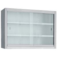Dulap suspendat din inox cu usi glisante din sticla - Bambas Frost