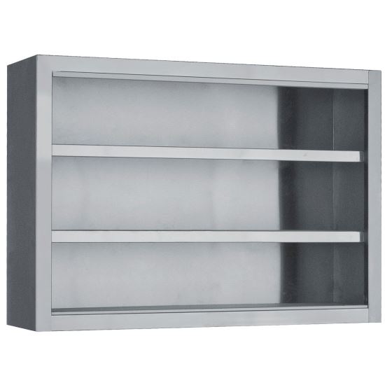 Dulap suspendat din inox cu 2 polite - Bambas Frost