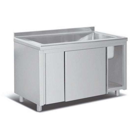 Masa tip dulap cu o cuva Gama 700 - Bambas Frost