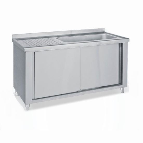 Masa tip dulap cu o cuva Gama 700 - Bambas Frost
