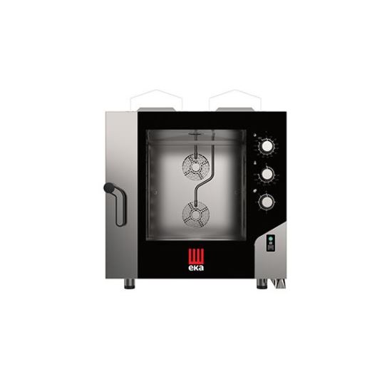 Cuptor convectie pe gaz cu 6 tavi - Tecnoeka