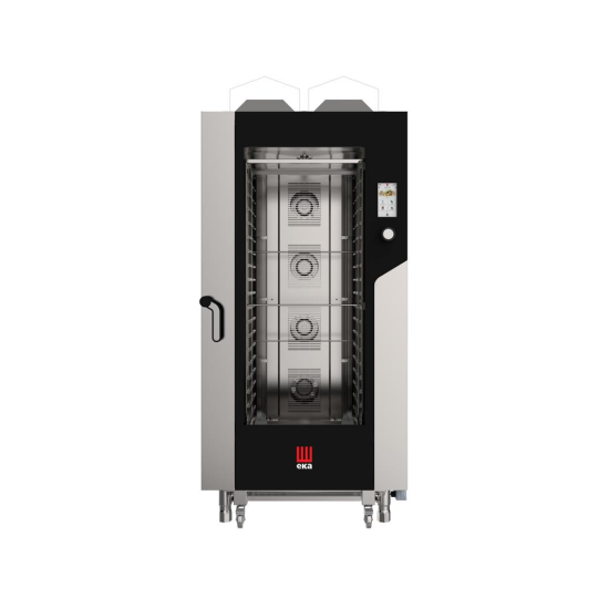 Cuptor convectie pe gaz cu 16 tavi Touchscreen - Tecnoeka