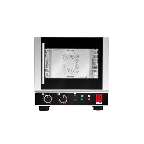 Cuptor convectie electric cu umidificare 4 tavi - Tecnoeka