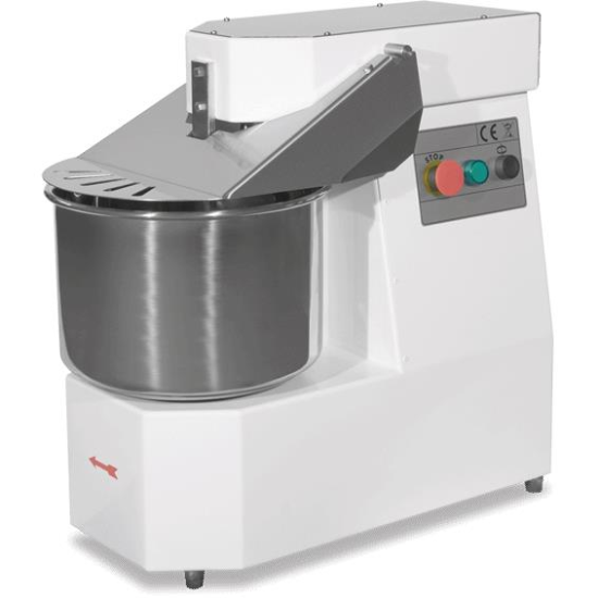 Malaxor aluat 8kg/12 litri, cap fix, 1 viteza - 3F Alimacchine