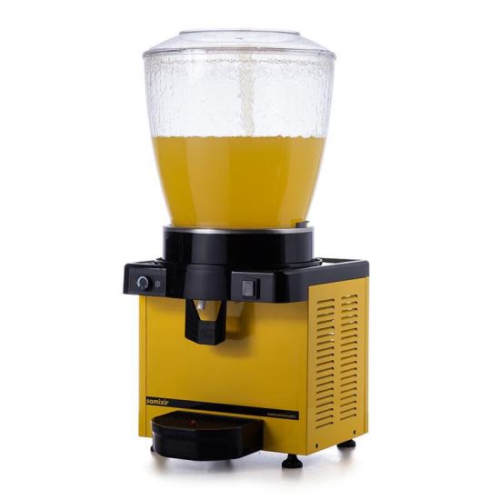 Dispenser Panoramic S22 cu panou de control manual pentru suc, ceai rece, salgam 22 l - Samixir