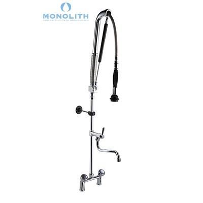Dus prespalare Aqua Stop cu 2 robineti si prindere pe spalator - Monolith