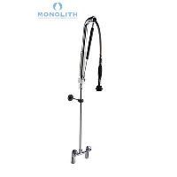 Dus prespalare Aqua Stop cu 2 robineti si prindere pe spalator - Monolith