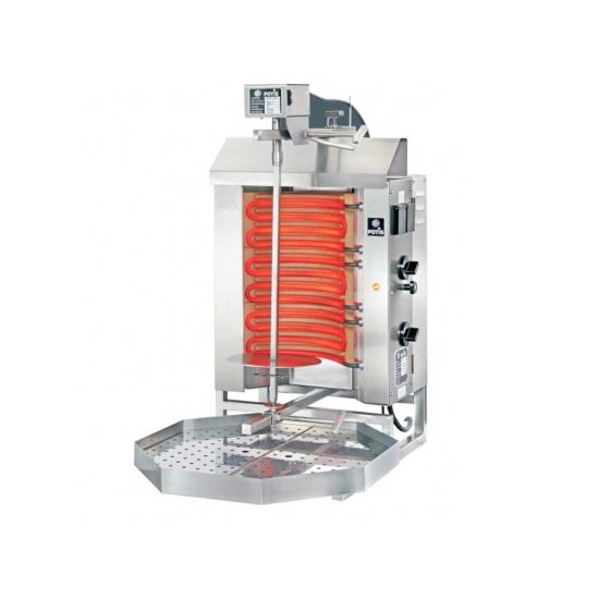 Aparat kebab/gyros E1-S cu 3 elementi - Potis