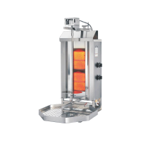 Aparat kebab/gyros pe gaz GD2/S - Potis