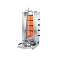 Aparat kebab/gyros pe gaz GD4/S - Potis