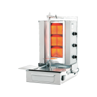 Aparat kebab/gyros pe gaz F GD3 - Potis