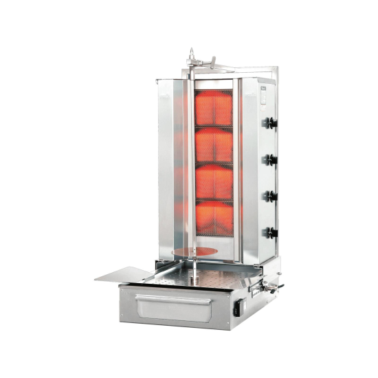 Aparat kebab/gyros pe gaz F GD4 - Potis