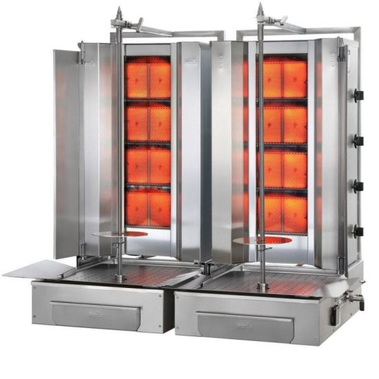 Aparat kebab/gyros pe gaz F Z GD4 - Potis