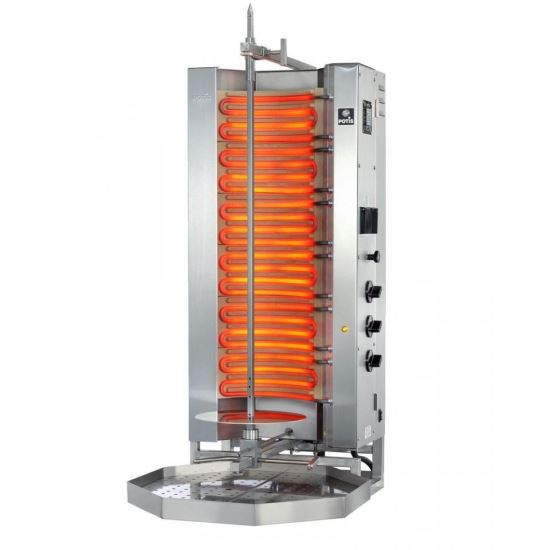 Aparat kebab/gyros MU E3-S cu 6 elementi - Potis