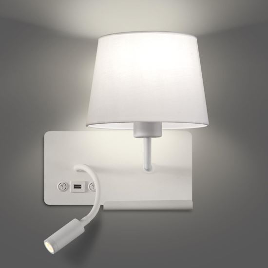Lampa perete alba Hold - ACB Iluminacion