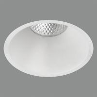 Spot fix LED incastrat Kidal, 10cm, alb, rotund, IP20 - ACB Iluminacion