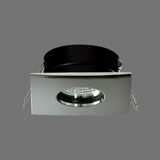 Spot fix incastrat Fotsy, 1xGU10, patrat, IP54 - ACB Iluminacion