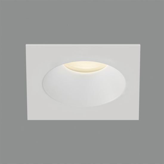 Spot fix incastrat Velt, 1xGU10, patrat, IP65 - ACB Iluminacion