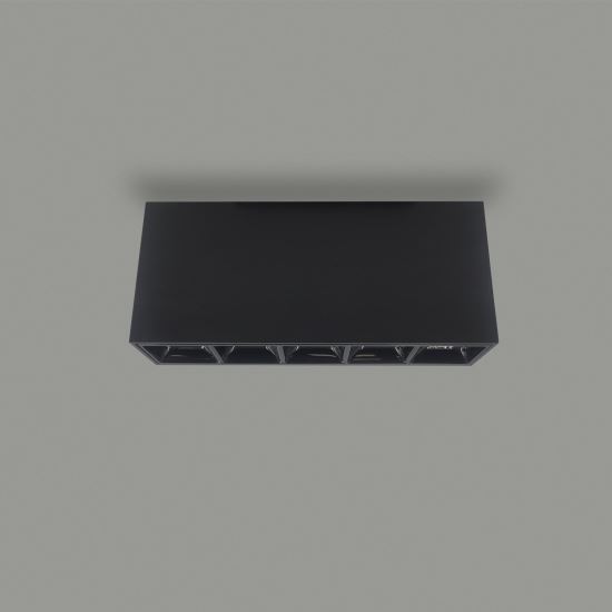 Plafoniera LED Tango, 10W, neagra - ACB Iluminacion