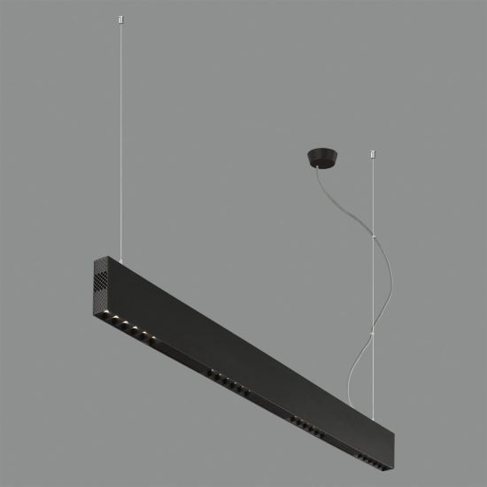 Pendul LED Tango, 40W(3320lm) + 18W(1883lm), neagra - ACB Iluminacion