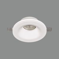 Spot fix incastrat Gamma, 1xGU10, alb, rotund, IP20 - ACB Iluminacion