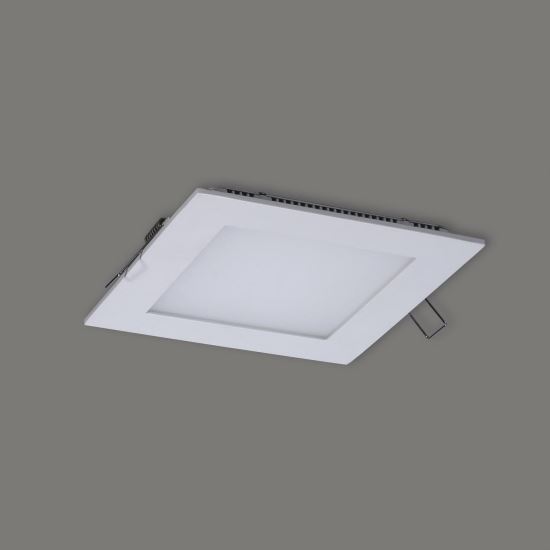 Spot fix LED incastrat Niga, 18W, alb, patrat, IP20 - ACB Iluminacion