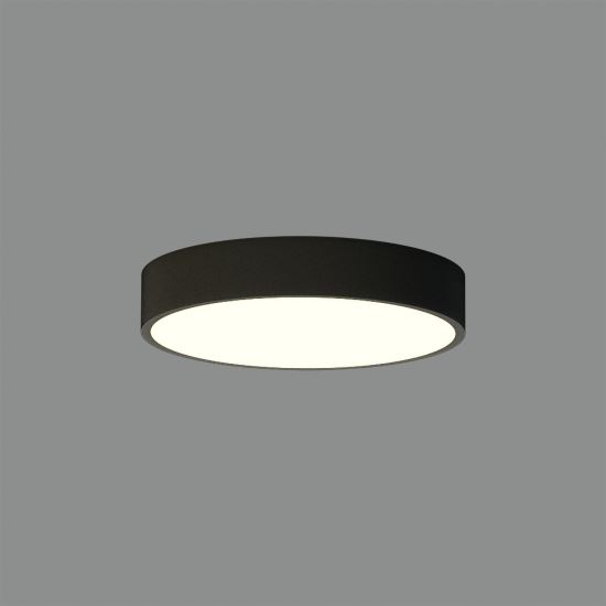Plafoniera LED London 30 cm, neagra - ACB Iluminacion
