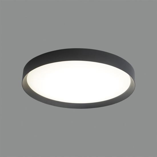 Plafoniera LED Minsk 40 cm, neagra - ACB Iluminacion