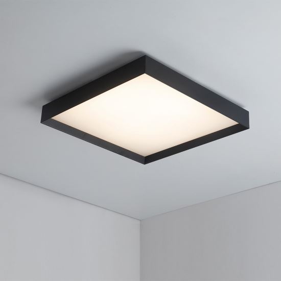Plafoniera LED Munich 60 cm, neagra - ACB Iluminacion