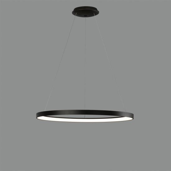 Pendul LED Grace 58 cm, negru - ACB Iluminacion