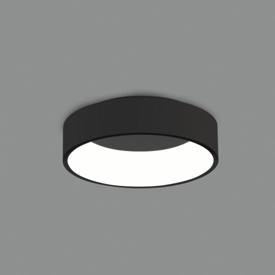Plafoniera LED Dilga 45 cm, neagra - ACB Iluminacion