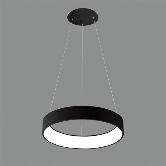 Pendul LED Dilga 60 cm, negru - ACB Iluminacion