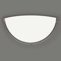 Aplica perete Kali, 1xE14, alb-crom-opal - ACB Iluminacion