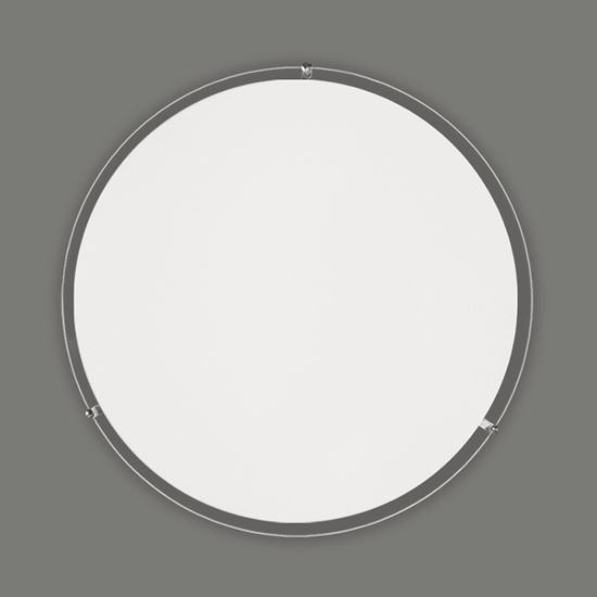 Plafoniera Kali, 2xE27, alb-crom-opal - ACB Iluminacion