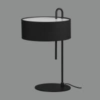 Veioza neagra 1xE27 Clip  - ACB Iluminacion