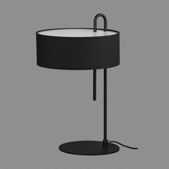 Veioza neagra 1xE27 Clip  - ACB Iluminacion