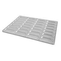 Tava cu forme pentru hot dog 600x400mm - Errepan