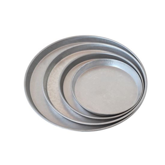 Tava rotunda din tabla aluminizata pentru chec si pizza- Errepan