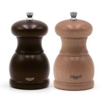 Rasnite din lemn de brad natural pentru sare si piper 11.5cm Portofino - Bisetti