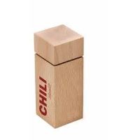 Rasnita din lemn natural pentru chili 12.5cm Cortina - Bisetti