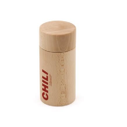 Rasnita din lemn natural pentru chili 12.5cm Cortina - Bisetti