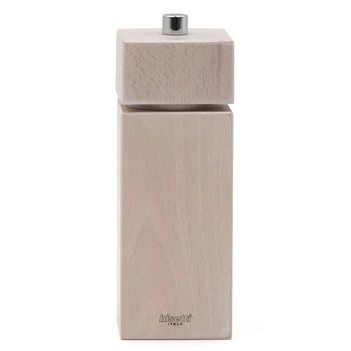 Rasnita din lemn natural pentru sare 16.5cm Trento - Bisetti
