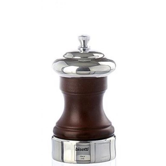 Rasnita din lemn natural pentru sare 10cm Messina - Bisetti