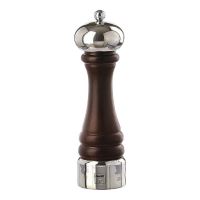 Rasnita din lemn natural pentru sare 16.5cm Messina - Bisetti