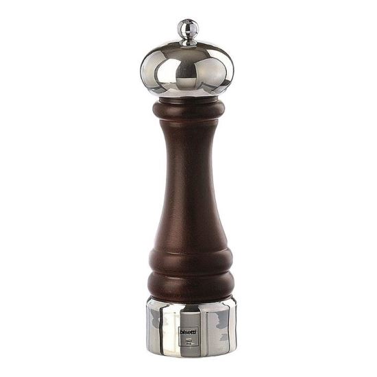 Rasnita din lemn natural pentru sare 16.5cm Messina - Bisetti