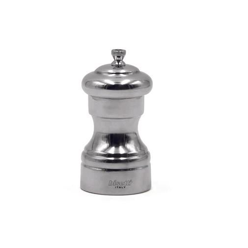 Rasnita din lemn acoperit cu metal pentru piper 10cm Messina - Bisetti