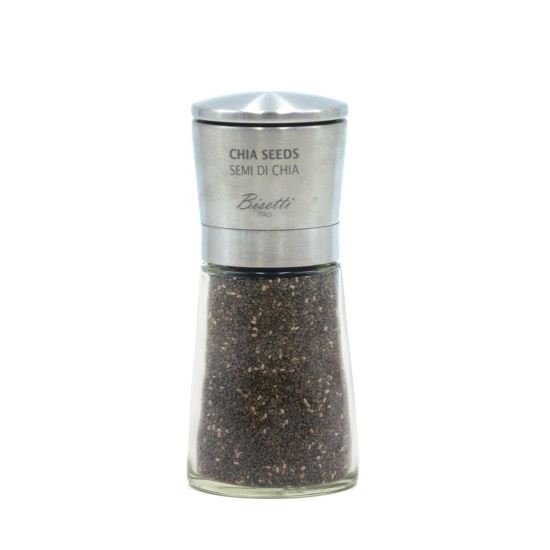 Rasnita din sticla si metal pentru seminte de chia 14.5cm La Spezia - Bisetti
