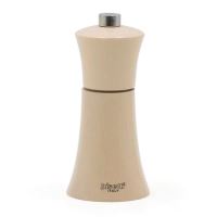 Rasnita din lemn alb lacuit pentru sare 13cm Verona - Bisetti